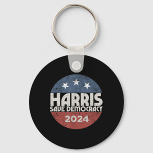 Porte-clés Harris- Harris 2024 Us Flag Democratic President 1