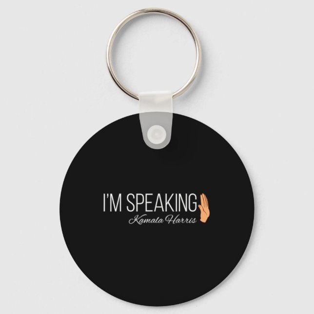 Porte-clés Harris I'm Speaking 2020 Vp Debate Cote (Recto)