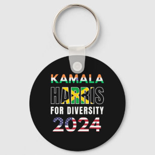 Porte-clés Harris Inde Jamaïque Drapeau Diversité 2024