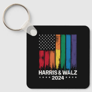 Porte-clés Harris Waltz 2024 Élection Gay Tim Waltz LGBTQ