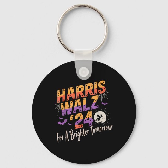 Porte-clés Harris Waltz 2024 Pour Un Demain Plus Brighton Hal (Recto)