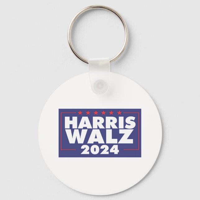 PORTE-CLÉS HARRIS WALZ 2024 (Recto)