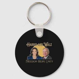 Porte-clés Harris Walz 2024 Kamala Et Tim Président Et Vp