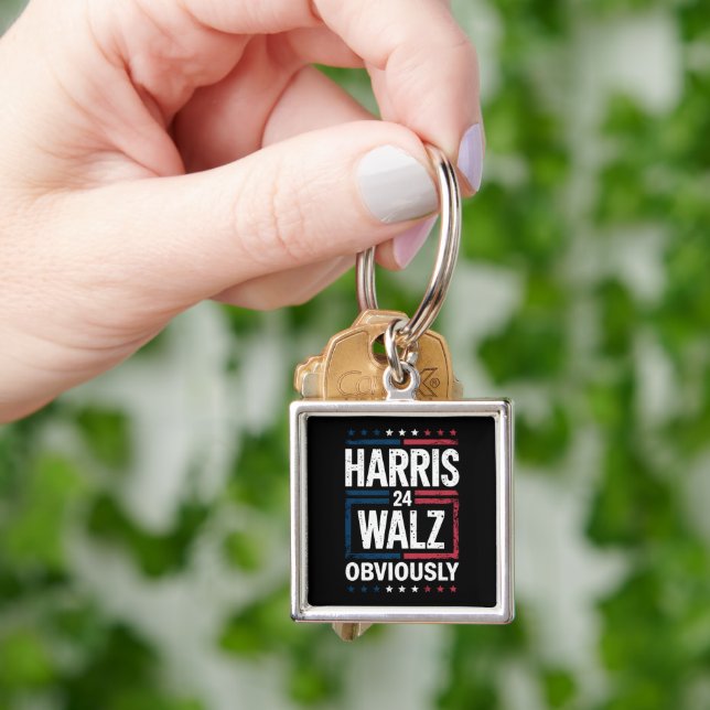 Porte-clés Harris Walz de toute évidence Harris Waltz 2024 El (main)