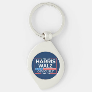 Porte-clés Harris Walz. Évidemment. Kamala Harris Tim Walz