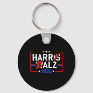 Porte-clés Harris Wheimer 24 Harry B 2024 Meme Democratics Vo