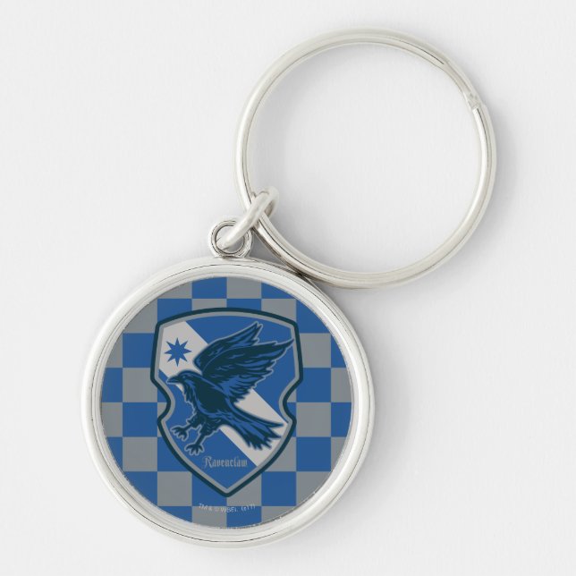 Porte-clés Harry Potter | Blason de fierté de la maison Raven (Devant)