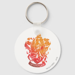 Porte-clés Harry Potter   Blason de Gryffondor - Éclaboussé