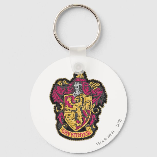Porte-clés Harry Potter | Blason de la maison Gryffondor (Recto)
