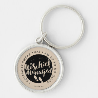 Porte-clés Harry Potter | Carte du Maraudeur Charms Typograph