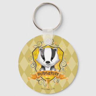 Porte-clés Harry Potter | Charme HUFFLEPUFF™ Crest