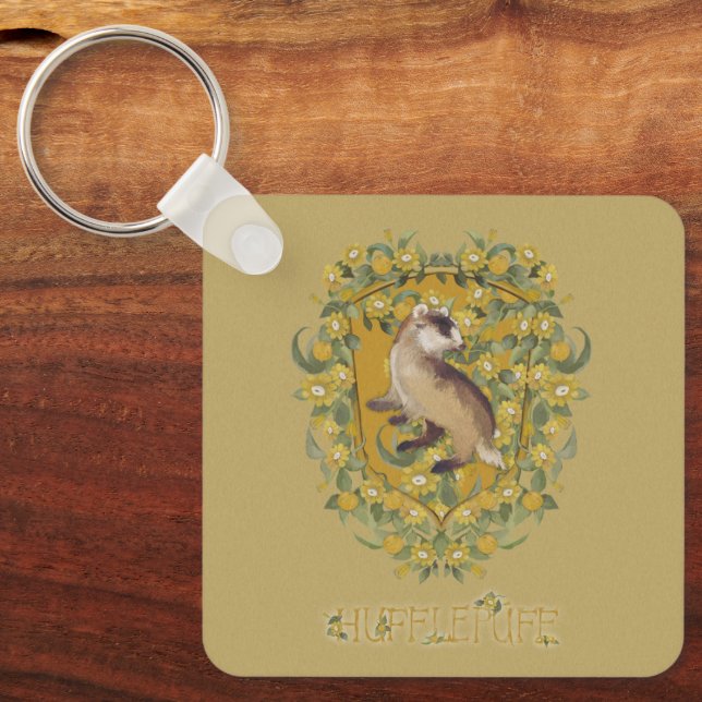 Porte-clés HARRY POTTER™ | Crête HUFFLEPUFF™ (Recto)