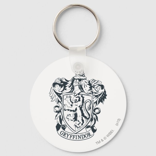 Porte-clés Harry Potter | Croquis pochoir Gryffondor (Recto)