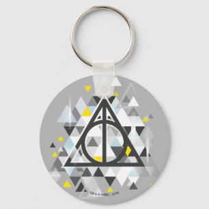 Porte-clés Harry Potter   Geometric Deathly Hallows