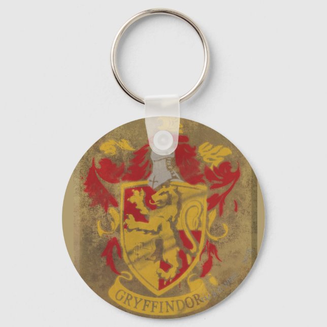 Porte-clés Harry Potter | Gryffindor - Retro House Crest (Recto)