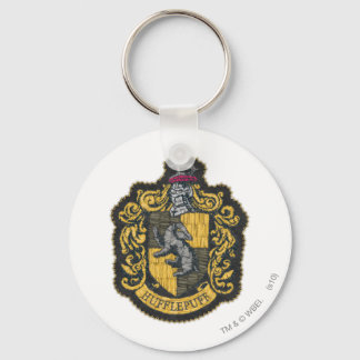 Porte-clés Harry Potter | Patch de crête de Hufflepuff