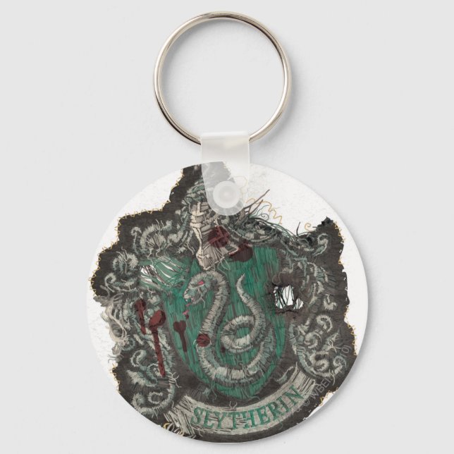 Porte-clés Harry Potter | Slytherin Crest - Vintage (Recto)