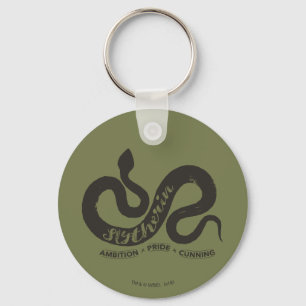 Porte-clés Harry Potter   SLYTHERIN™ Silhouette Typographie