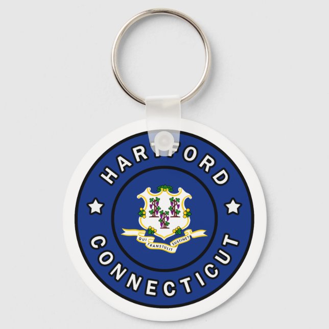 Porte-clés Hartford Connecticut (Recto)