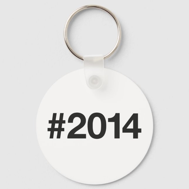 Porte-clés Hashtag 11 Anniversaire 2014 (Recto)