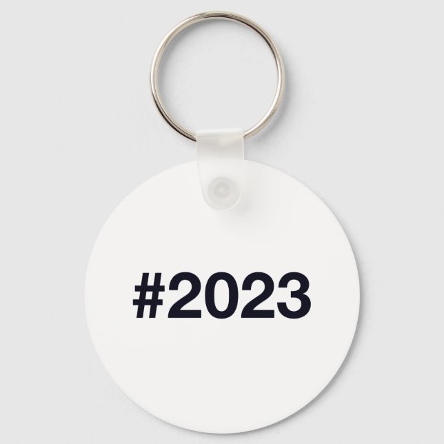 Porte-clés Hashtag 2023 (Recto)