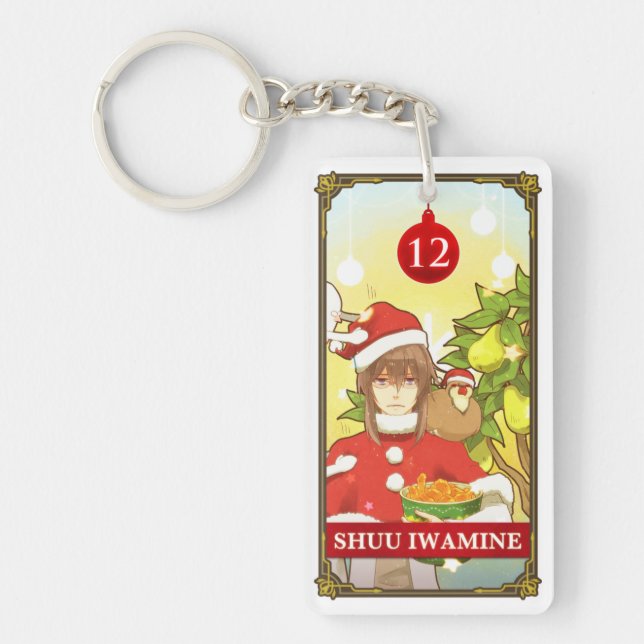 Porte-clés Hatoful Advent Shuu- Miru and Kaku (Devant)