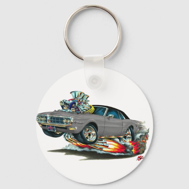 Porte-clés Haut gris-noir Firebird 1967-68 (Recto)