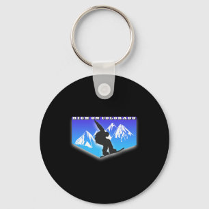 Porte-clés Haut Sur Colorado Snowboard Mountain Snowboard W