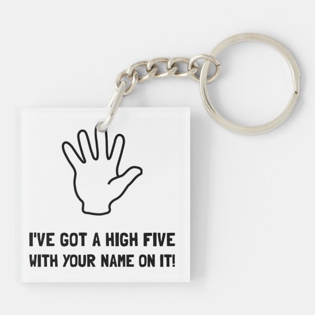 Porte-clés Hauts cinq (Dos)