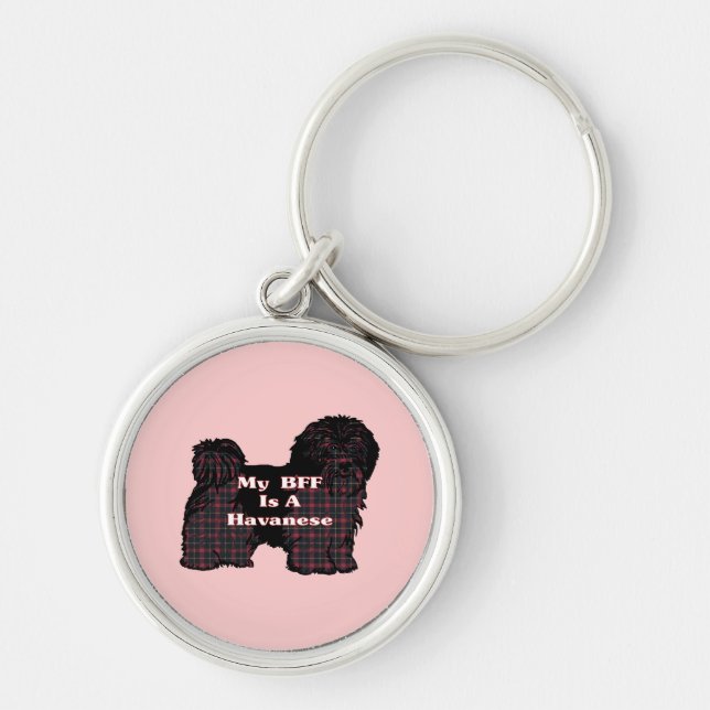 PORTE-CLÉS HAVANESE BFF (Devant)