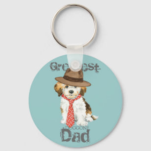 Porte-clés Havanese Dad