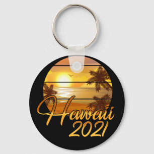 Porte-clés Hawaii 2021 Famille Hawaiian Vacation Correspondan