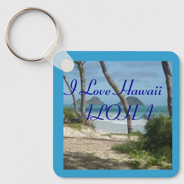 PORTE-CLÉS HAWAII ALOHA COLLECTION (Recto)