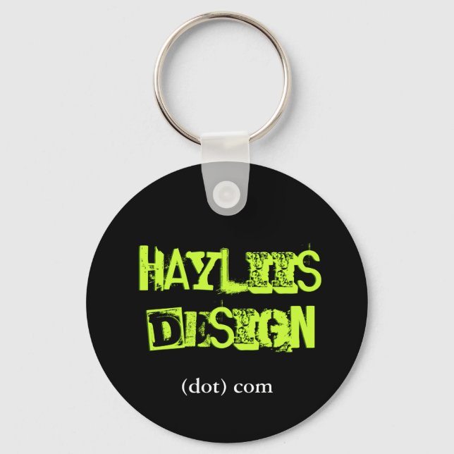 Porte-clés Hayliis Design Porte - clé (Recto)