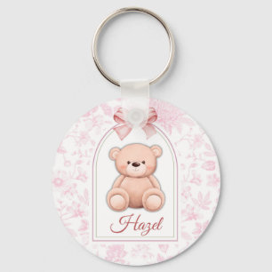 Porte-clés Hazel   Conception personnalisée d'ours en peluche