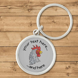 Porte-clés Head de Gray Rooster