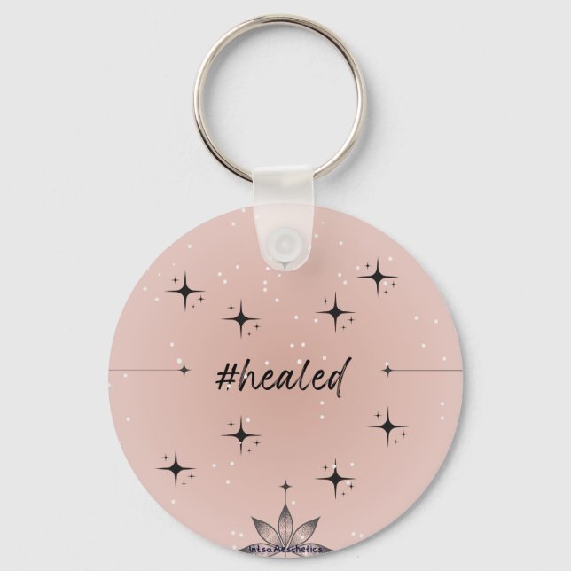 Porte-clés #healed  (Recto)