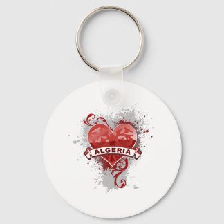 Porte-clés Heart Algérie