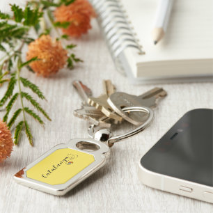 Porte-clés Heart Catalunya Keyring, Catalogne Catalane