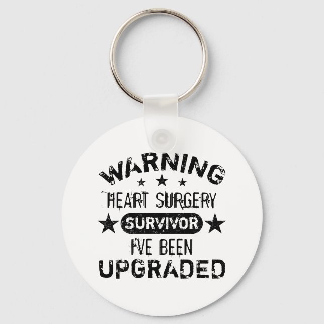 Porte-clés Heart Surgery Humor Upgraded (Recto)