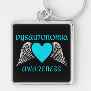 Porte-clés Heart/Wings...Dysautonomia Porte - clé