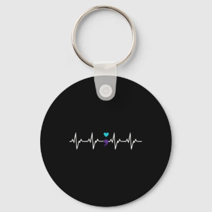 Porte-clés Heartbeat Semicolon Prix de prévention du suicide