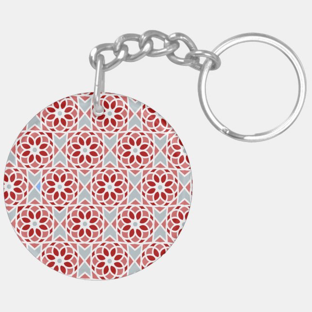 Porte-clés Heartmix/porte - clé (double face) de cercle (Dos gauche)