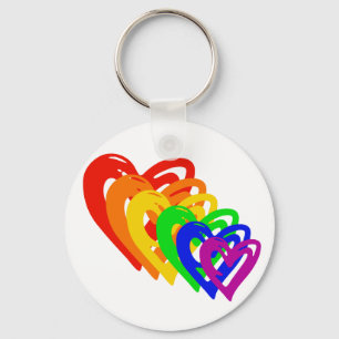 Porte-clés heartsrainbow
