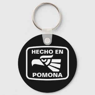Porte-clés Hecho en Pomona personalizado personnalisé