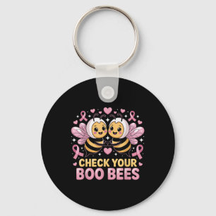 Porte-clés Heck Your Boo Bees mignonne Cancer du Sein De
