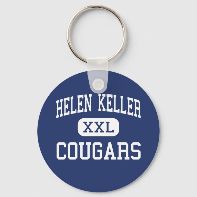 Porte-clés Helen Keller Cougars Moyen-Orient (Recto)