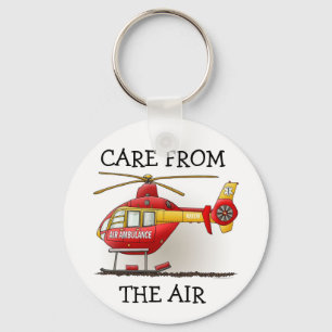 Porte-clés Helicopter Ambulance Keychain CFTA