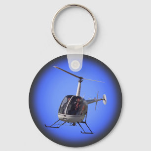 Porte-clés Helicopter Key Chain Cool Flying Helicopter Gifts