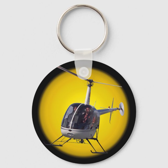 Porte-clés Helicopter Key Chain Keepsake & Helicopter Gifts (Recto)